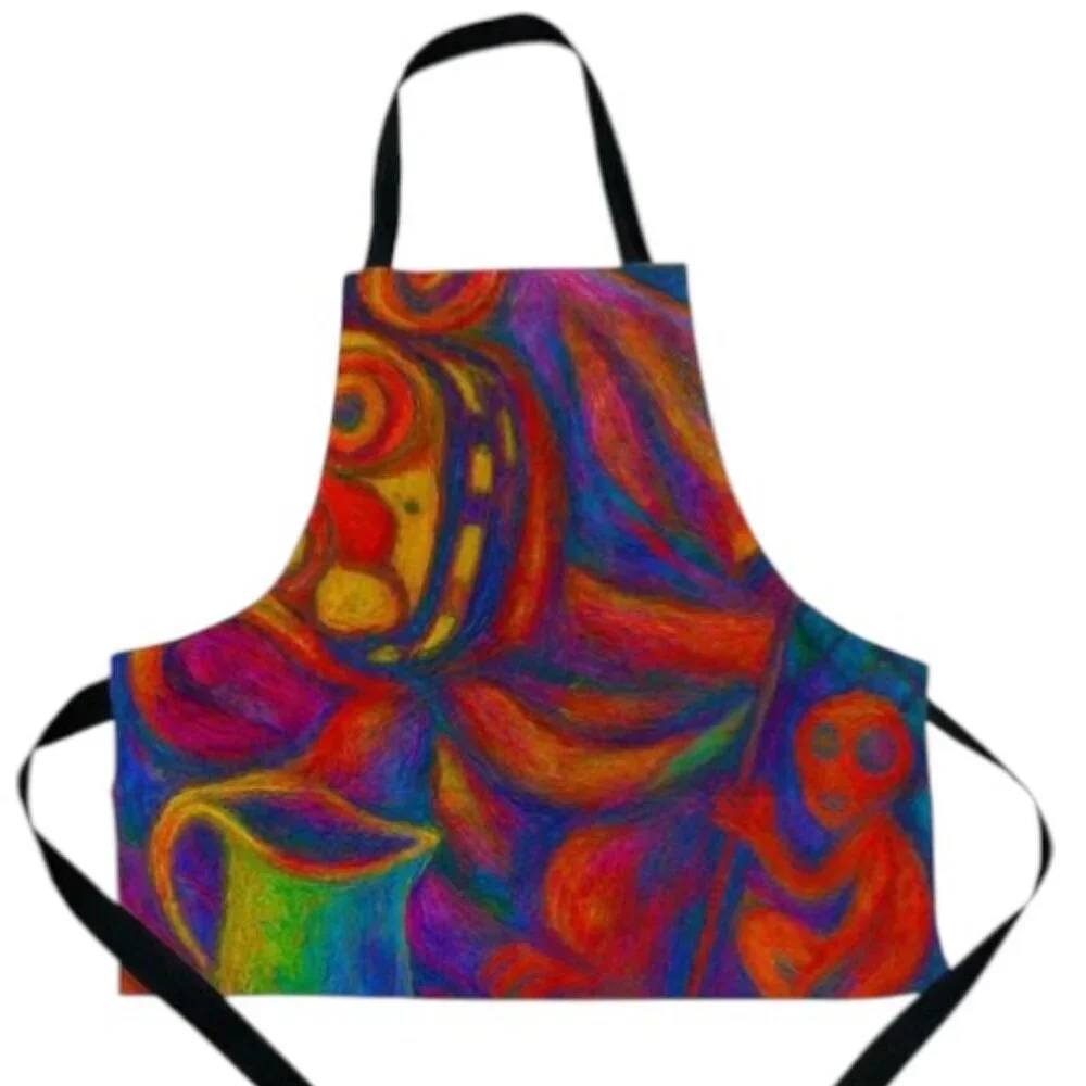 PREORDER – Spiral Zoo: Pitchers, Giraffes Mimi Kids Apron